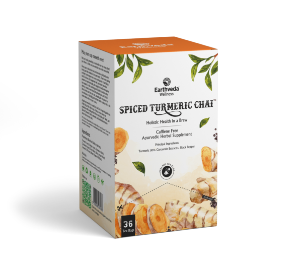 Image of Spiced Turmeric Chai - 36 Tea bags box.